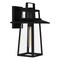 Quoizel Devonport 1-Light Matte Black Outdoor Wall Lantern DEV8408MBK - alternate 2